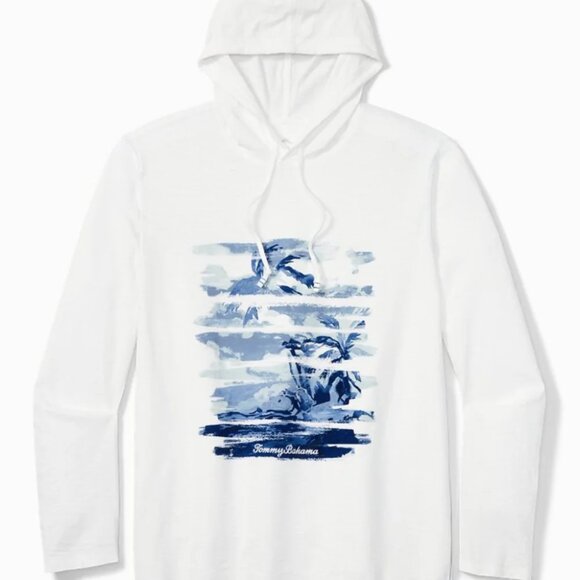 Tommy Bahama Indigo Shadows Lux Hoodie - Picture 1 of 1